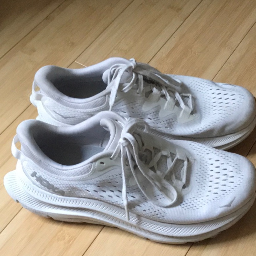 Hoka Kawana Women's White Athletic Shoes